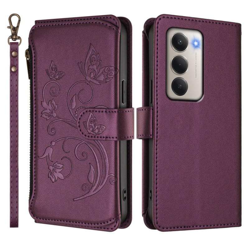 Etui Xiaomi Redmi 15 5G Portemonnee Bloemen