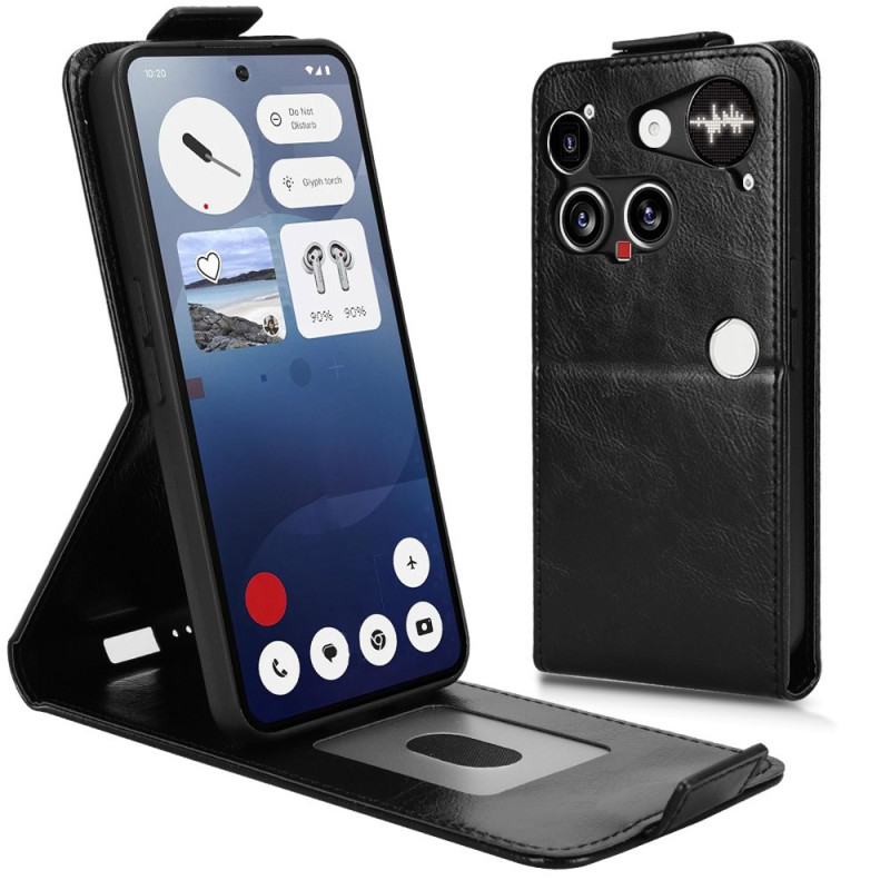 Nothing Telefoonhoesje (3) 5G Design Verticale Flap