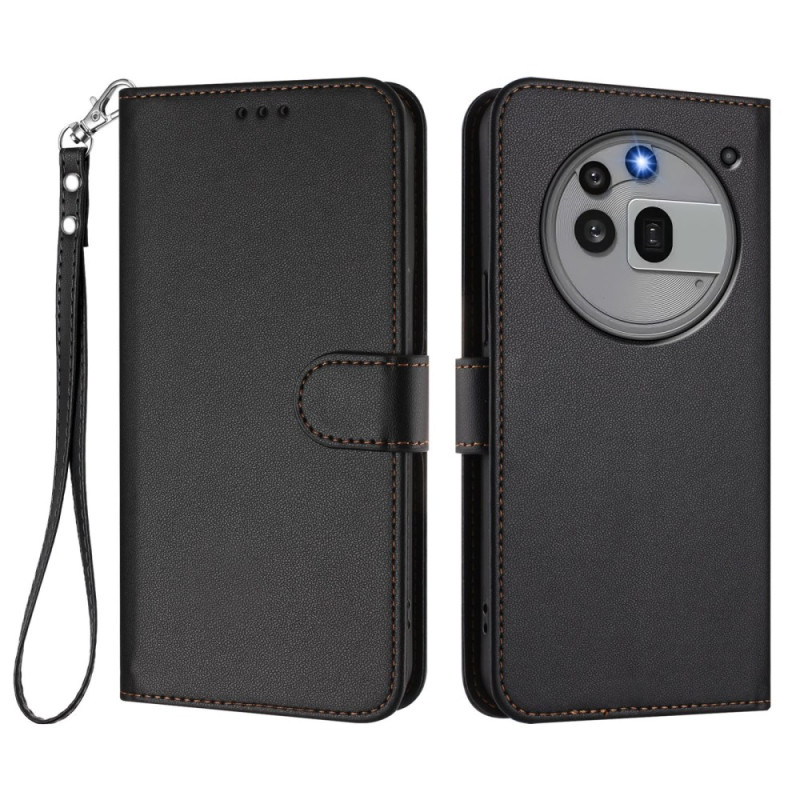Niets Telefoonhoesje (3a) Pro Plain Portemonnee met Koord
