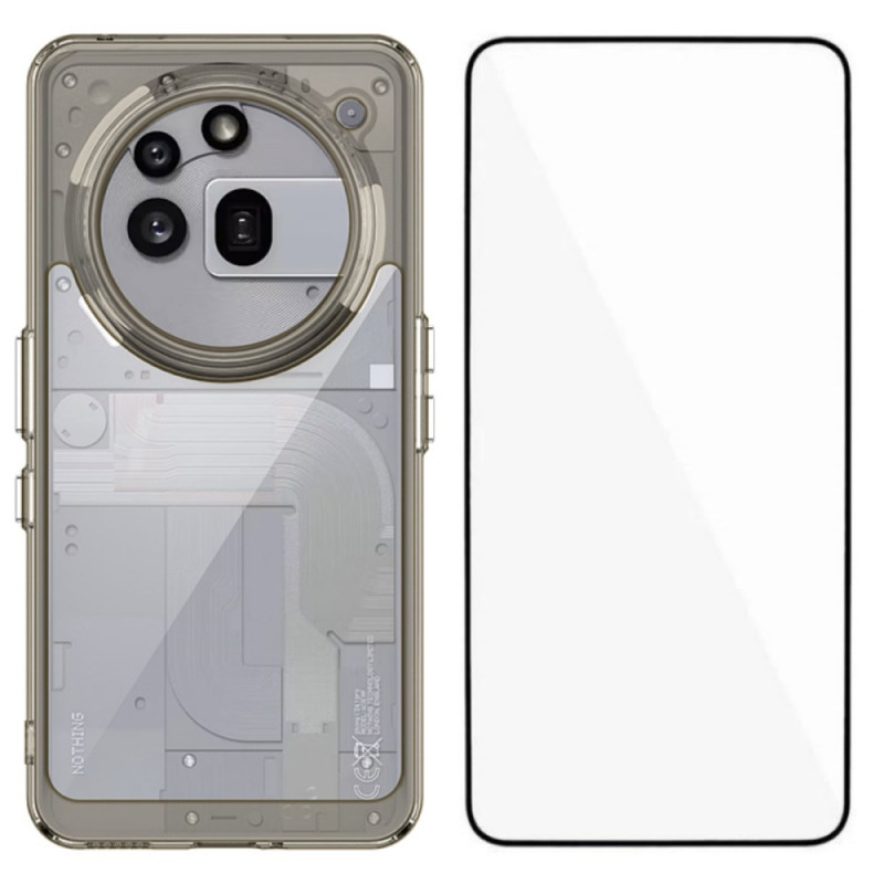 Nothing Phone (3a) Pro Hybride Hoesje met Schermbeschermer