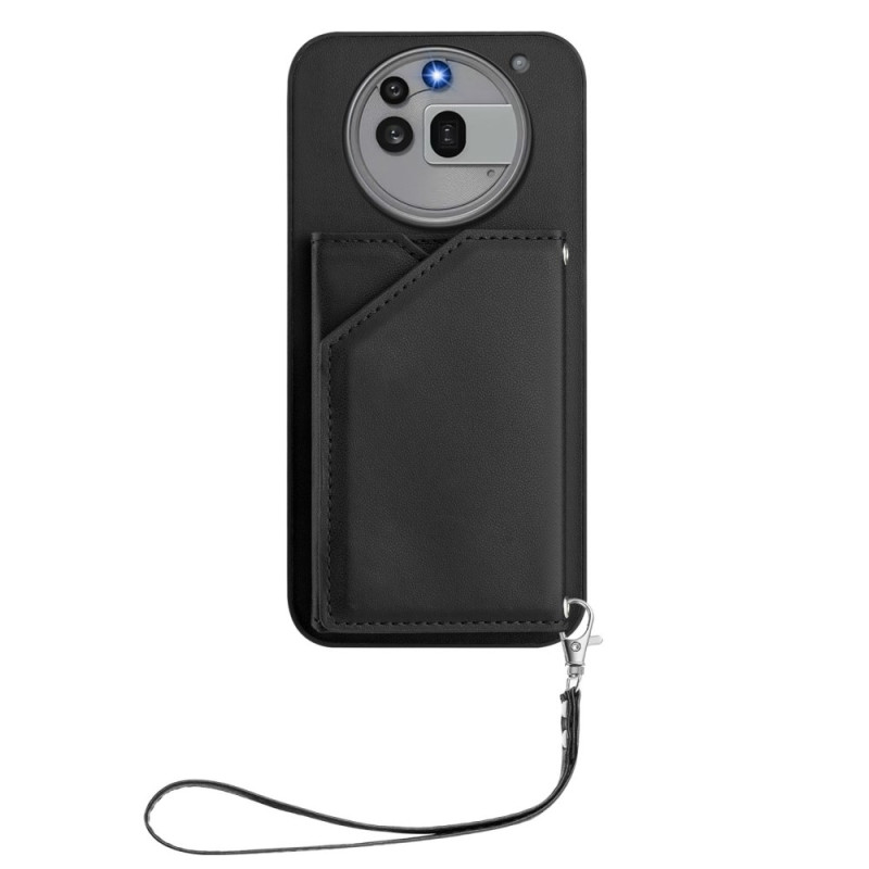 Nothing Phone (3a) Pro Style Lederen Hoesje Kaarthouder en Voet