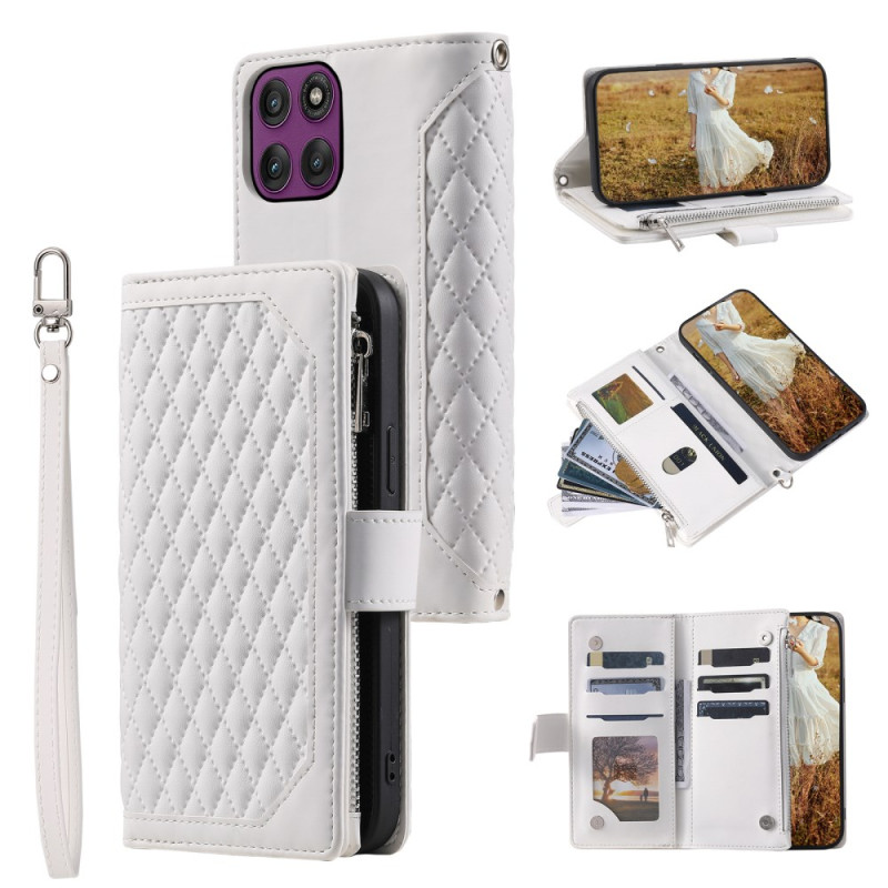 Moto G86 5G Gevoerde Portemonnee Hoesje