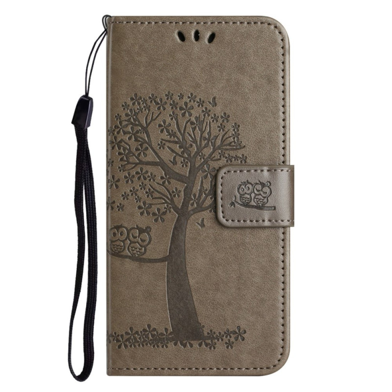 Moto G86 5G / G86 Power 5G Hoesje met uilenboom
