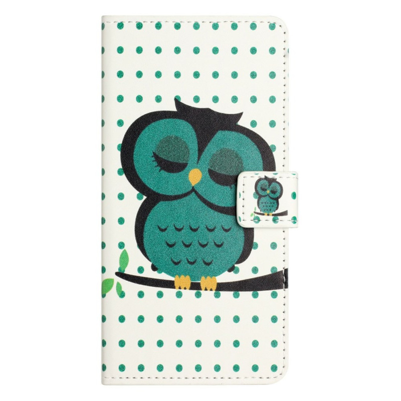 Moto G86 5G / G86 Power 5G Hoesje Slapende Uil
