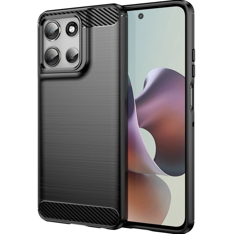 Moto G56 5G Geborsteld Koolstofvezel Hoesje