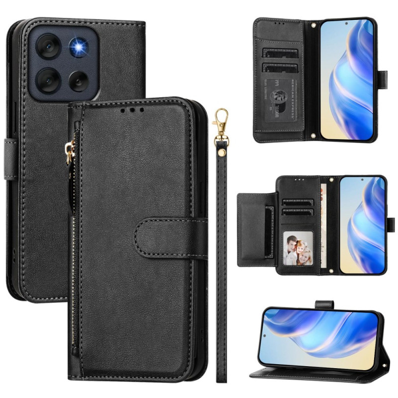 Moto G56 5G Multifunctioneel Portemonnee Hoesje