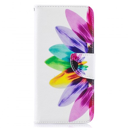 Samsung Galaxy A50 aquarel bloem case