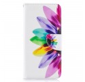 Samsung Galaxy A50 aquarel bloem case