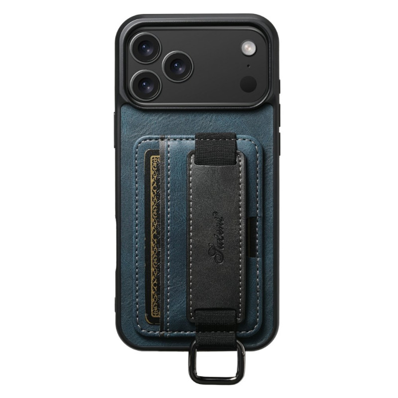 iPhone 17 Pro hoesje met kaarthouder Retro ontwerp