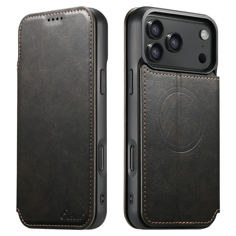 MagSafe-hoesje voor iPhone 17 Pro met leereffect
