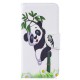 Hoesje Huawei Y7 2019 Panda op Bamboe