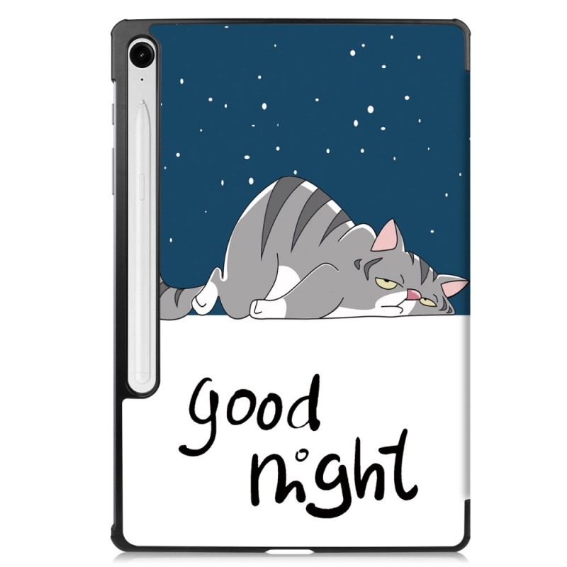 Slimme Samsung Galaxy Tab S10 Lite versterkte stylus houder goede nacht