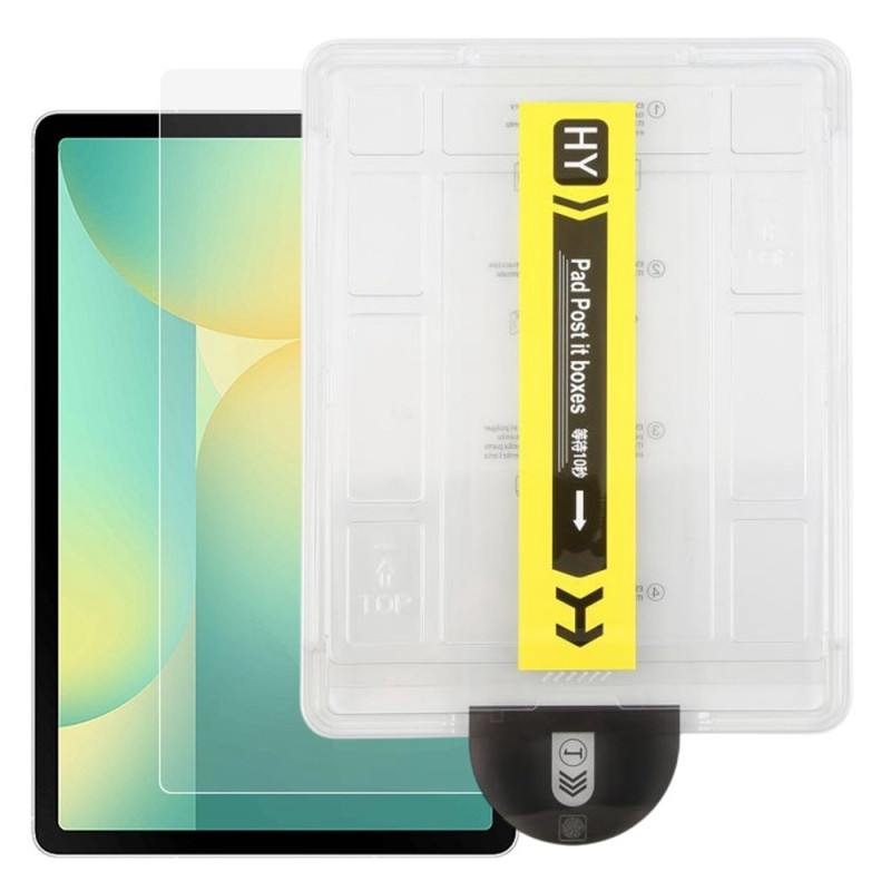 Gehard glas Screen Protector voor Samsung Galaxy Tab S10 Lite / S10 FE / S9 / S9 FE / S8 / S7 HD met Anti-Dust Tool