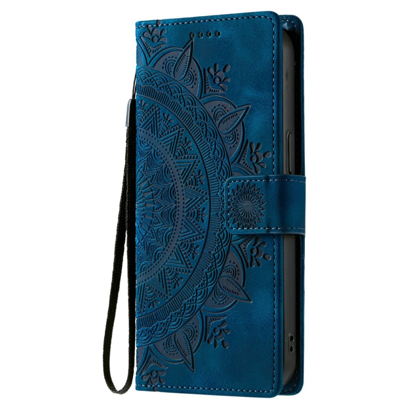 Xiaomi Redmi 15 4G / 5G Suede Effect Hoesje Mandala