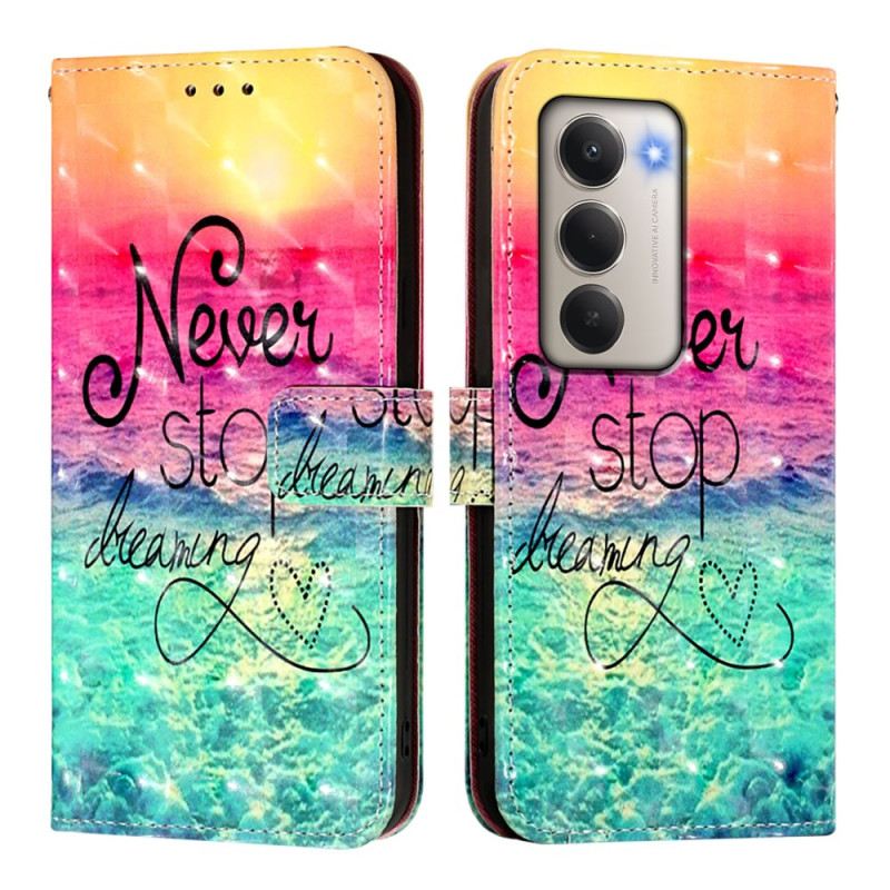 Hoesje Xiaomi Redmi 15 4G Stop nooit met dromen