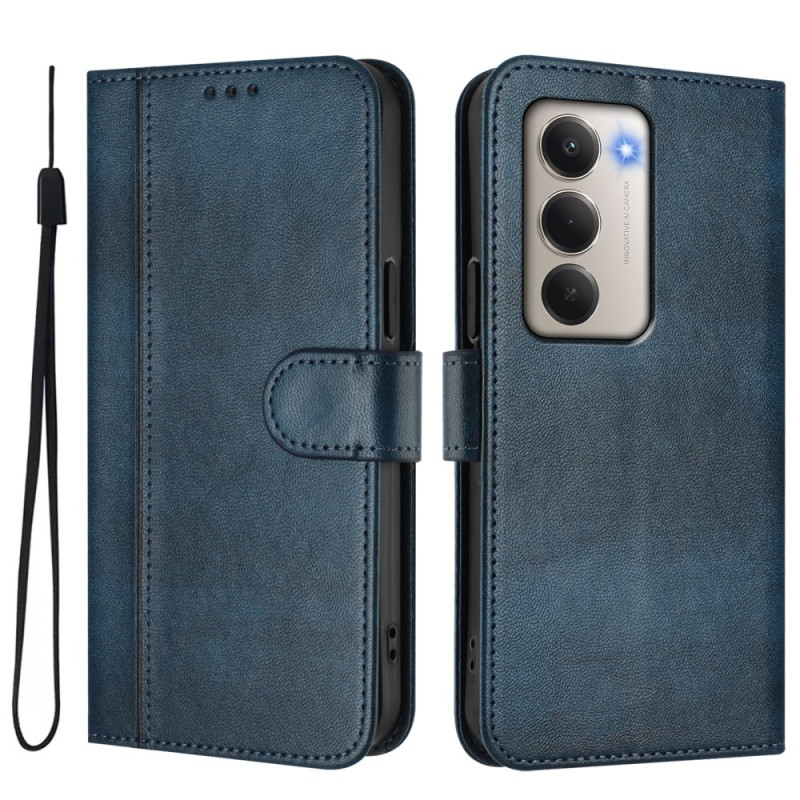 Hoesje Xiaomi Redmi 15 4G kunstlederen bekleding