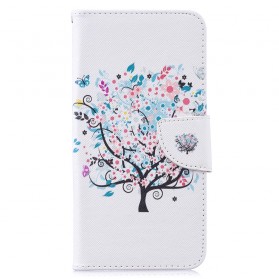 Hoesje Huawei Y7 2019 Gebloemde boom