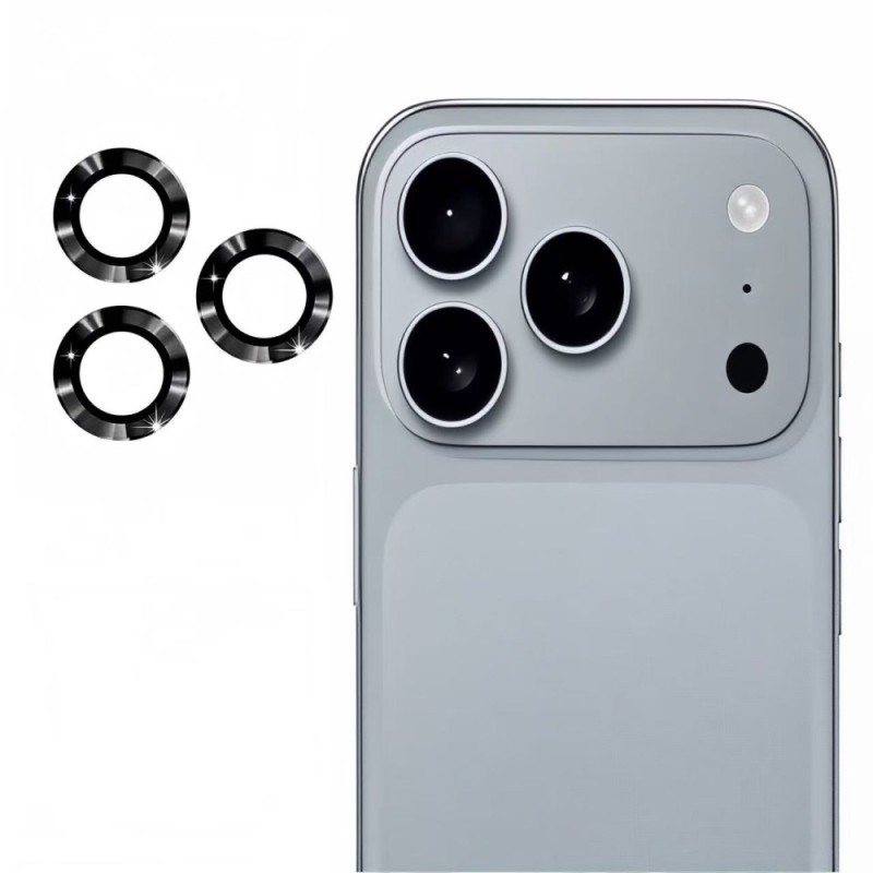 Beschermlens voor iPhone 17 Pro Gekleurde ringen