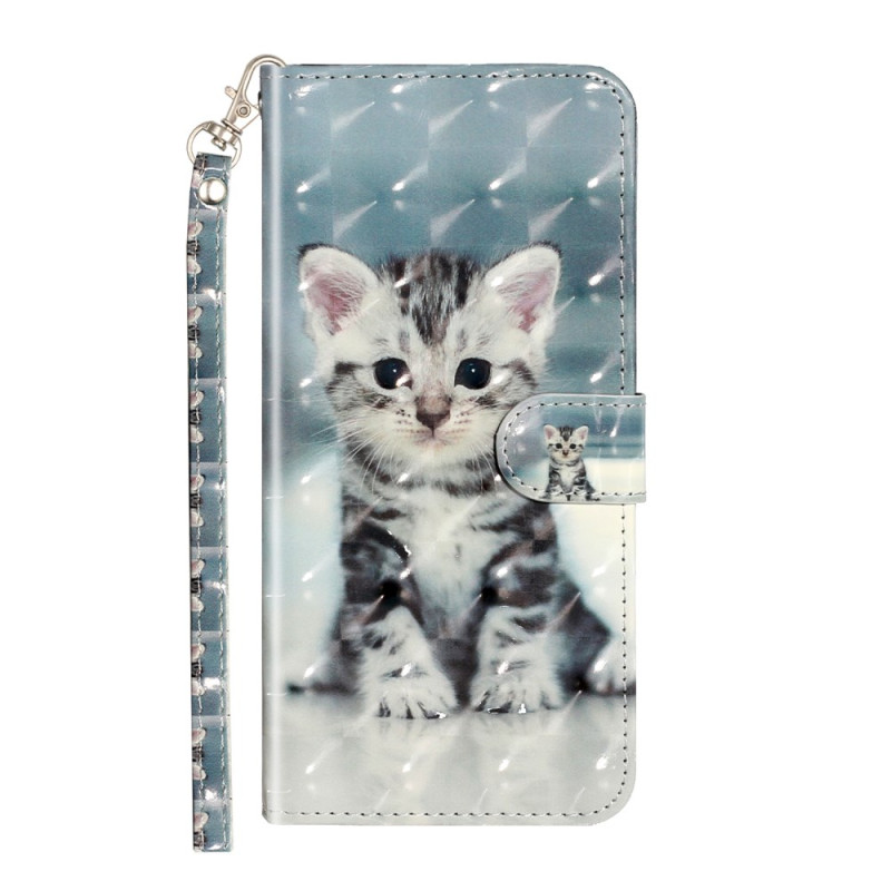 Housse Samsung Galaxy A50 / A50s / A30s Chaton à Lanière
