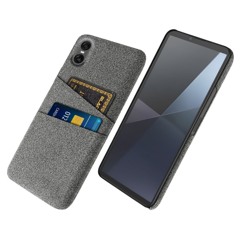 Sony Xperia 10 VII hoesje Stoffen kaarthoesje