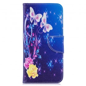 Xiaomi Redmi Note 7 Case Vlinders in de Nacht