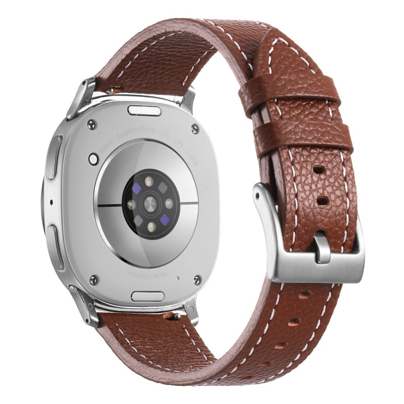 Bracelet Samsung Galaxy Watch8 Classic 46mm / Watch8 44mm / 40mm Cuir Véritable