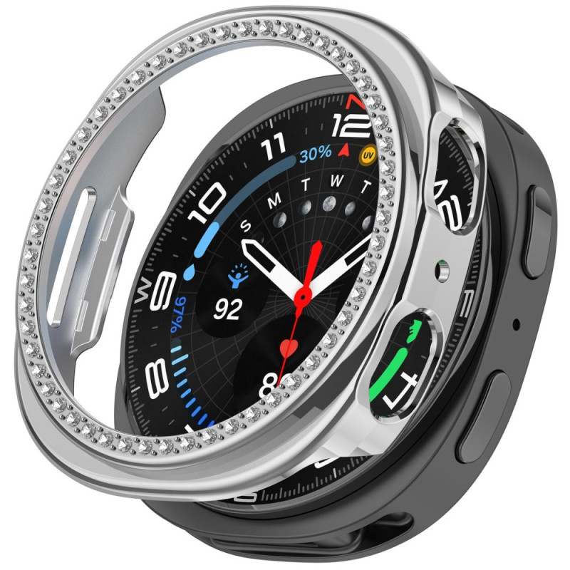 Samsung Galaxy Watch8 Hoesje 44mm Strass Decoratie