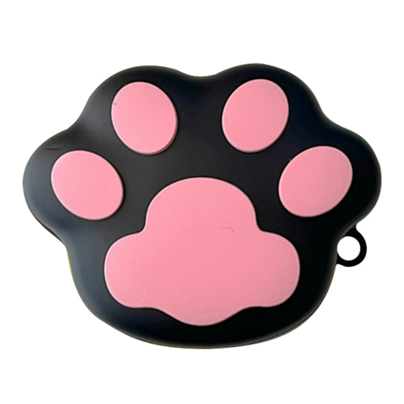 Samsung Galaxy Buds FE Hoesje Cat Paw Zwart