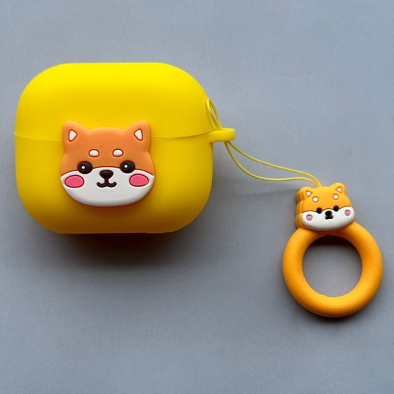 Samsung Galaxy Buds3 Pro / Buds3 Kitten Geel Hoesje