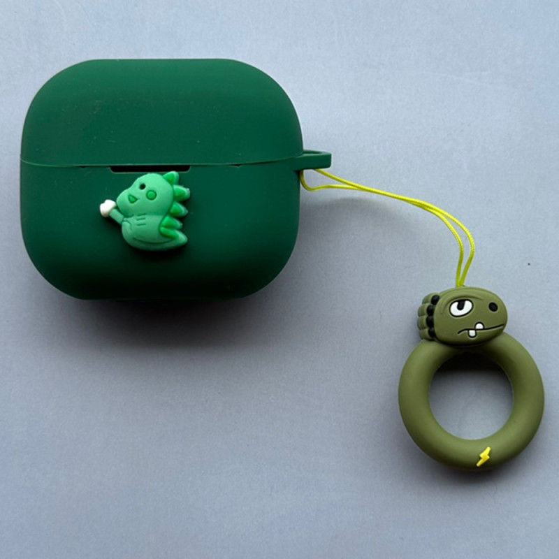 Samsung Galaxy Buds3 Pro / Buds3 Dinosaurus Hoesje Groen