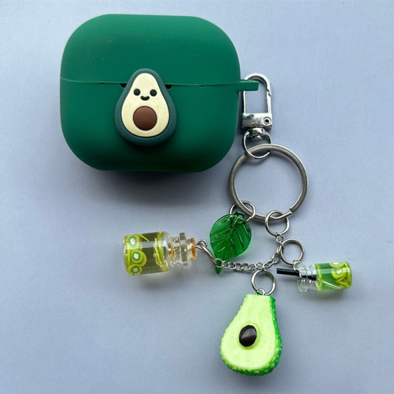 Samsung Galaxy Buds3 Pro / Buds3 Avocado hoesje met hanger