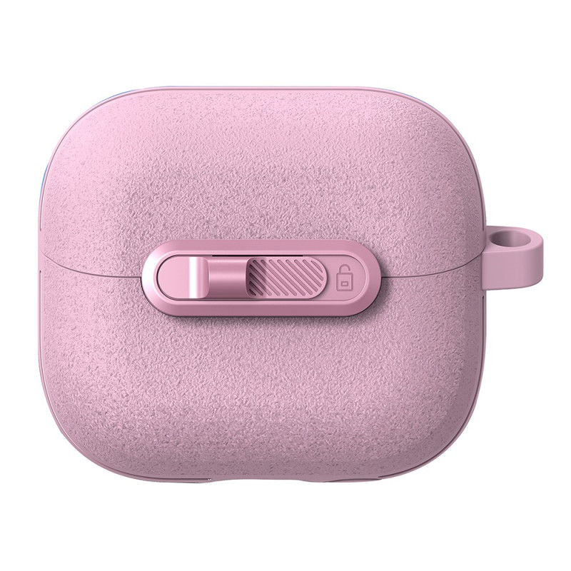 Hoesje Samsung Galaxy Buds3 Pro / Buds3 Frontslot en karabijnhaak