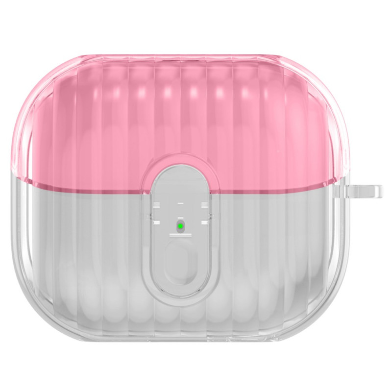 Samsung Galaxy Buds3 Transparant Tweekleurig Hoesje