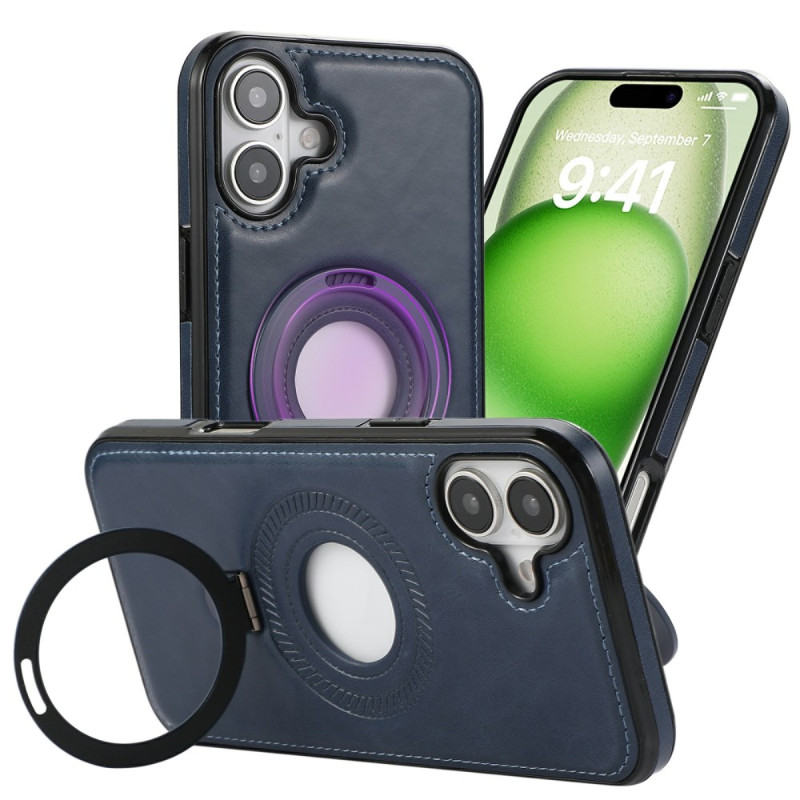 iPhone 16 Magnetisch Leren Hoesje