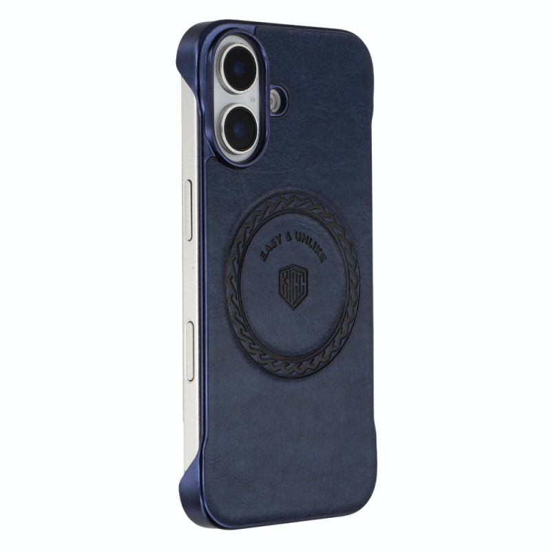 Hoesje iPhone 16 MagSafe Ultra Fijn Leder Effect