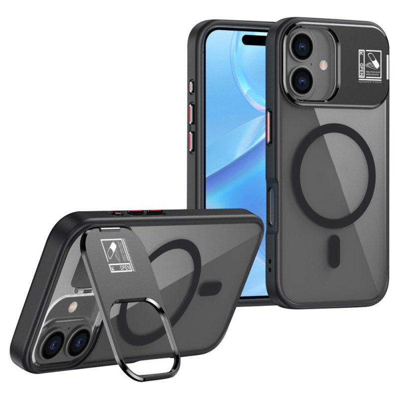 iPhone 16 Plus hoesje MagSafe opvouwbaar lensframe