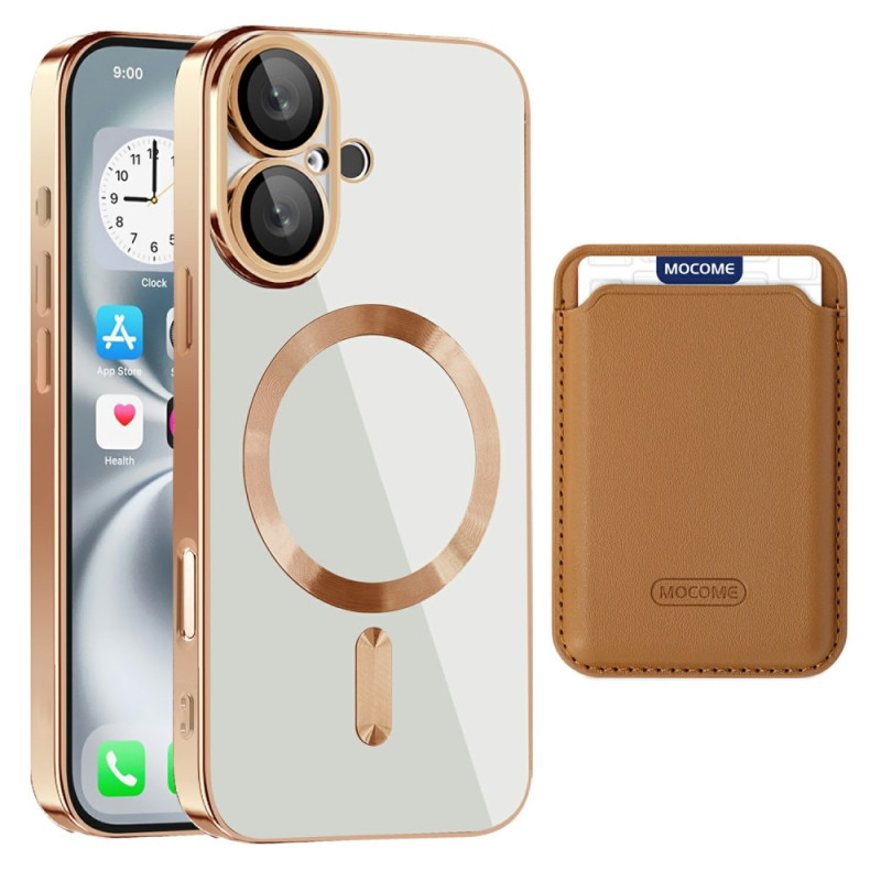 Flip cover iPhone 16 Plus MagSafe compatibel met kaarthouder
