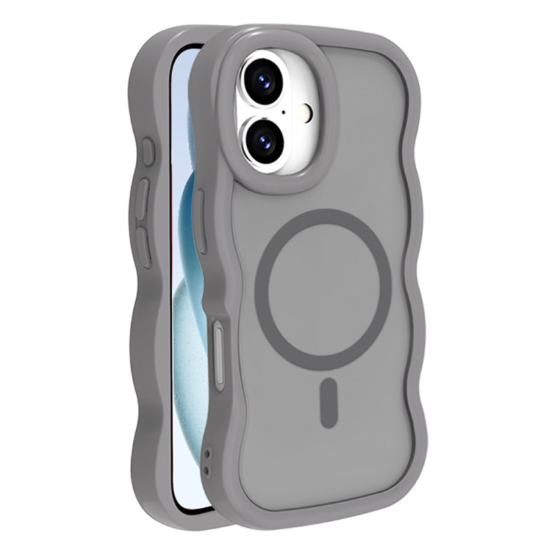 iPhone 16 Plus hoesje MagSafe gegolfd
