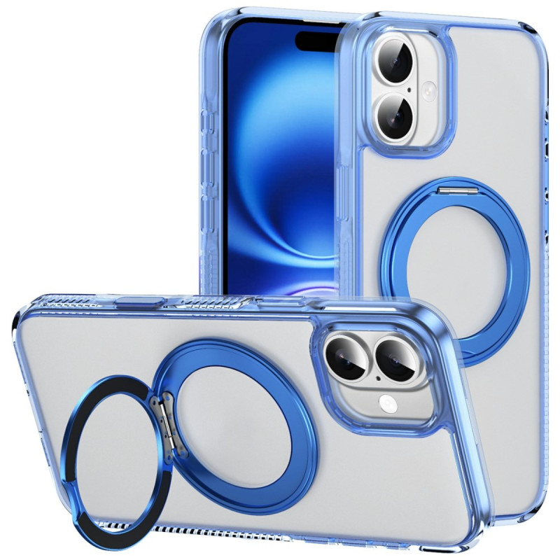 iPhone 16 Plus MagSafe hoesje met camerabedieningsknop en voet