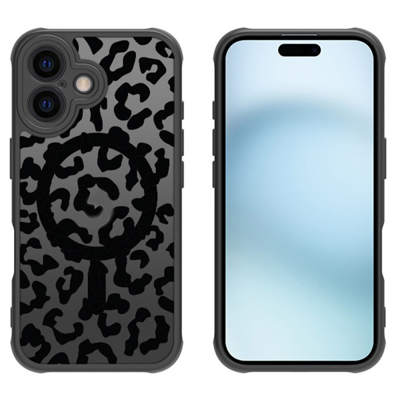 Hoesje iPhone 16 Plus Magsafe Luipaardpatroon