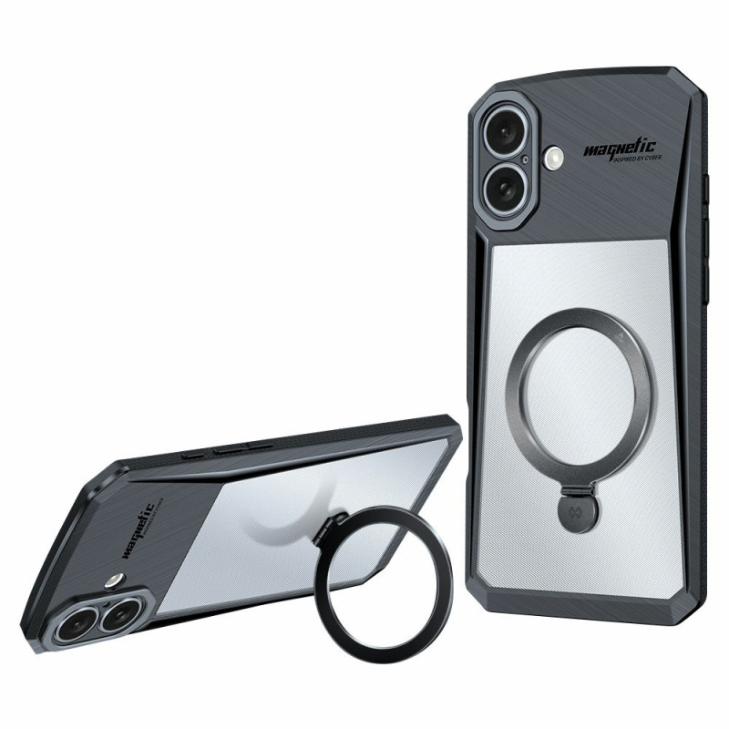 iPhone 16 Plus hoesje MagSafe compatibel Geïntegreerde standaard XUNDD