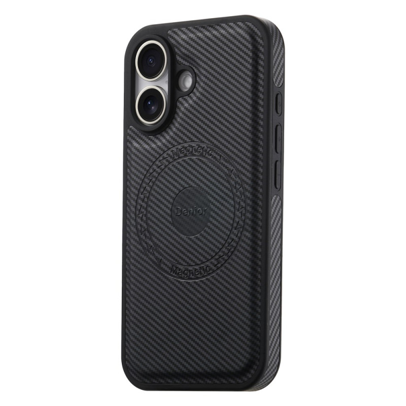 iPhone 16 Plus MagSafe Premium koolstofvezel hoesje