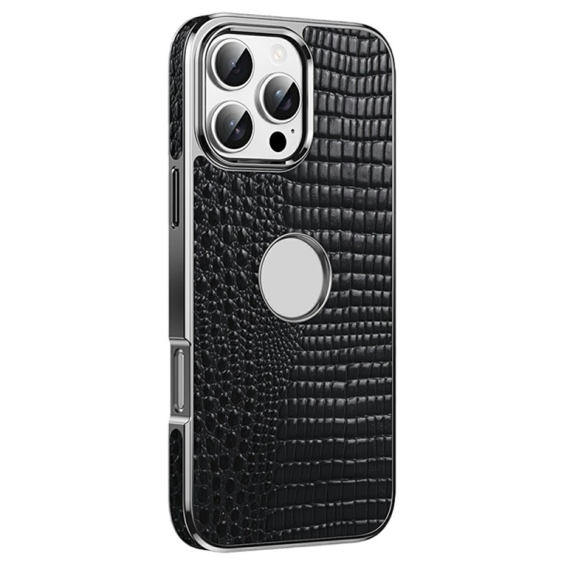Hoesje iPhone 16 Pro Max MagSafe Krokodillenleer textuur