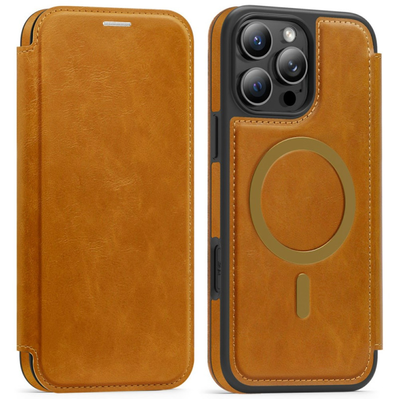 Flip cover iPhone 16 Pro Max MagSafe-kaarthouder en RFID-bescherming