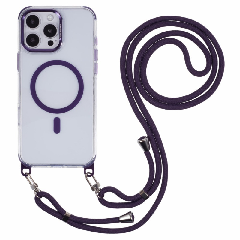 Bedrade hoes iPhone 16 Pro Max MagSafe Transparant