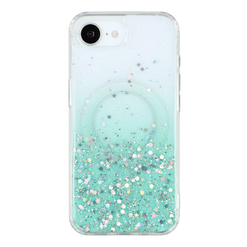 Hoesje iPhone 16E MagSafe Pailletes