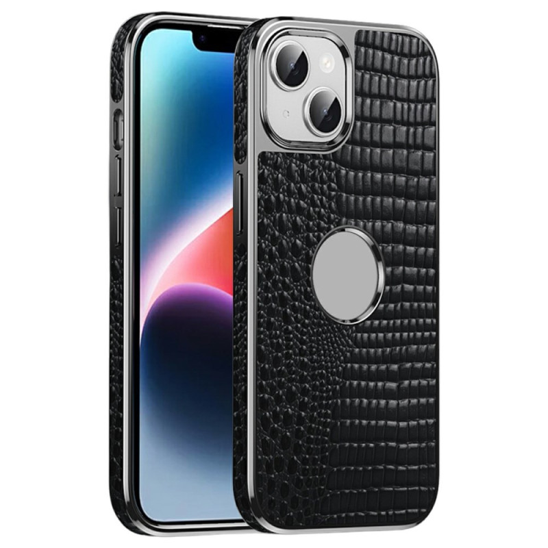 iPhone 15 MagSafe Leren Hoesje Krokodillenstructuur