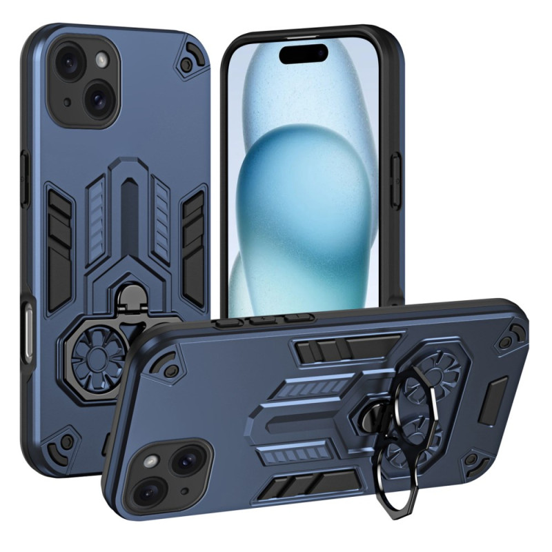 iPhone 15 hoesje Geïntegreerde steunring