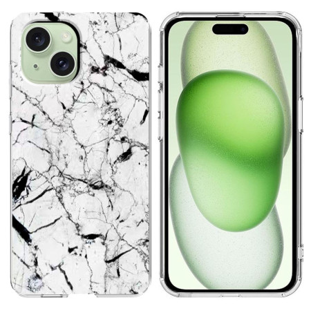 iPhone 15 gemarmerd hoesje