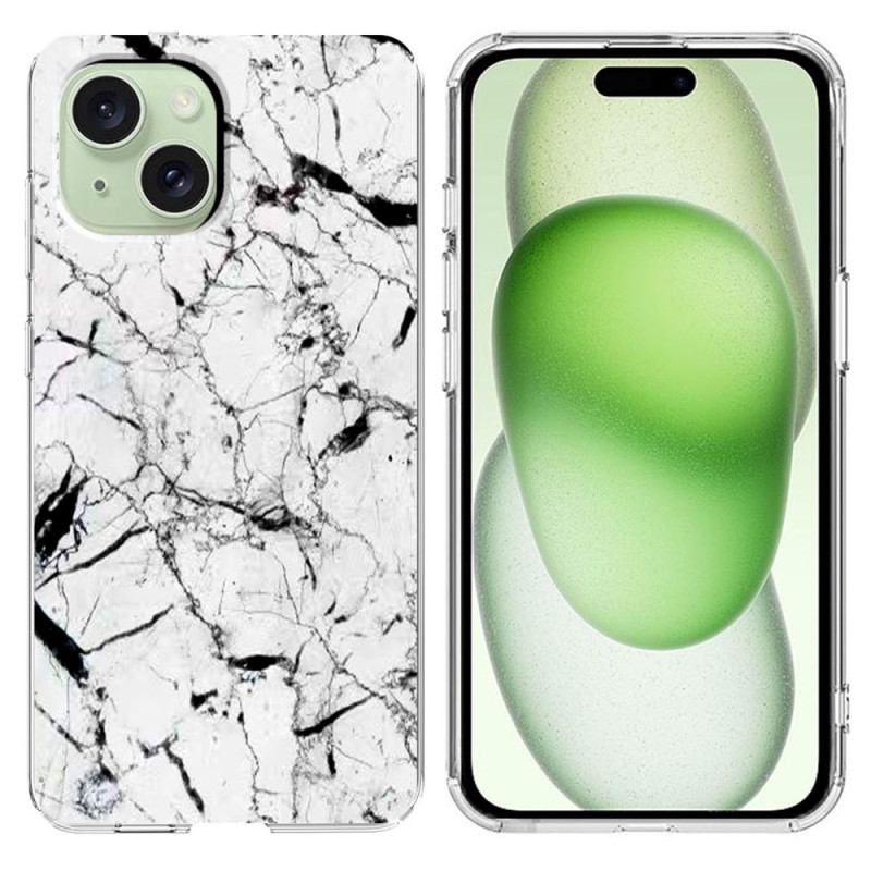 iPhone 15 gemarmerd hoesje